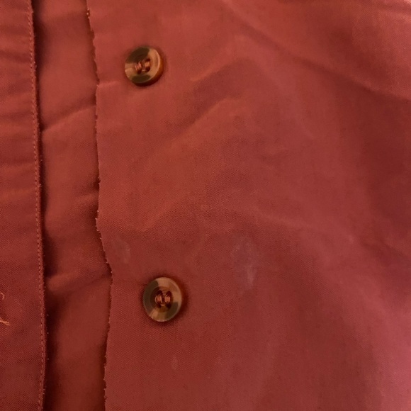 Rust Button-Up Shirt - Picture 3 of 5